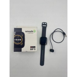 USZKODZONY Smartwatch Amazfit Bip czarny 1.91 Bluetooth GPS OPIS