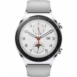 USZKODZONY Smartwatch Xiaomi Watch S1 srebrny asystent głosowy OPIS