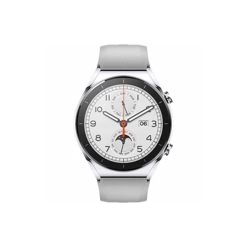 USZKODZONY Smartwatch Xiaomi Watch S1 srebrny asystent głosowy OPIS USZKODZONY Smartwatch Xiaomi Watch S1 srebrny asystent głosowy OPIS