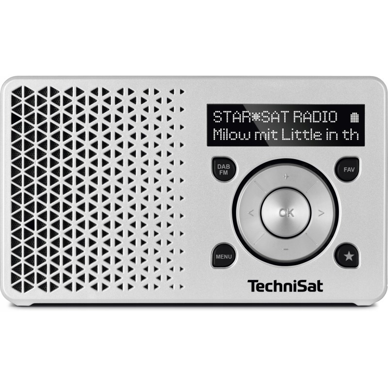 Outlet Radio przenośne TechniSat DigitRadio1 FM DAB+ RDS Biało-srebrne OPIS Outlet Radio przenośne TechniSat DigitRadio1 FM DAB+ RDS Biało-srebrne OPIS