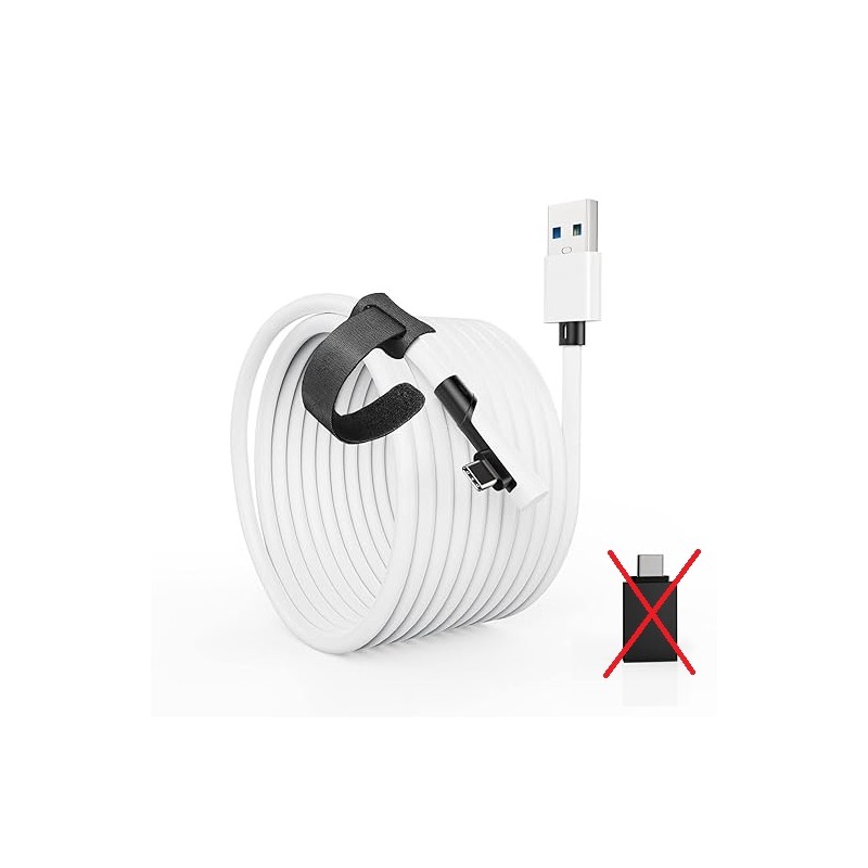 Outlet Kabel Tiergrade USB - USB typ C 6 m biały OPIS