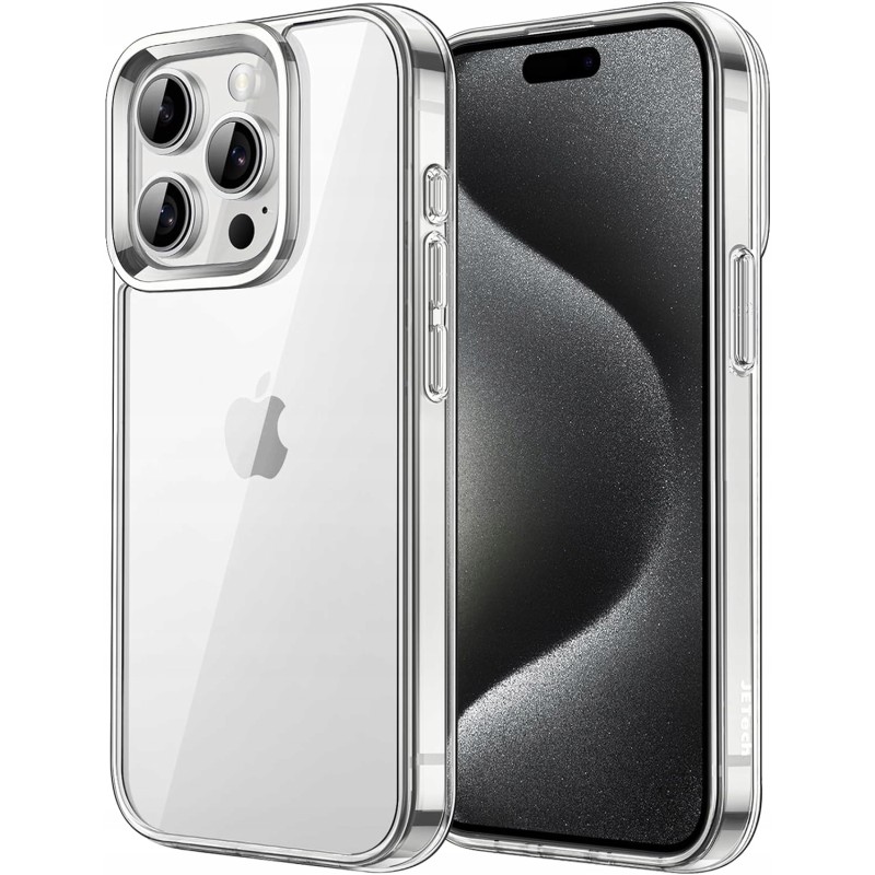 Outlet JETech Etui dla iPhone 15Pro 6,1Cali przeźroczysty Nie Żółknie Outlet JETech Etui dla iPhone 15Pro 6,1Cali przeźroczysty Nie Żółknie