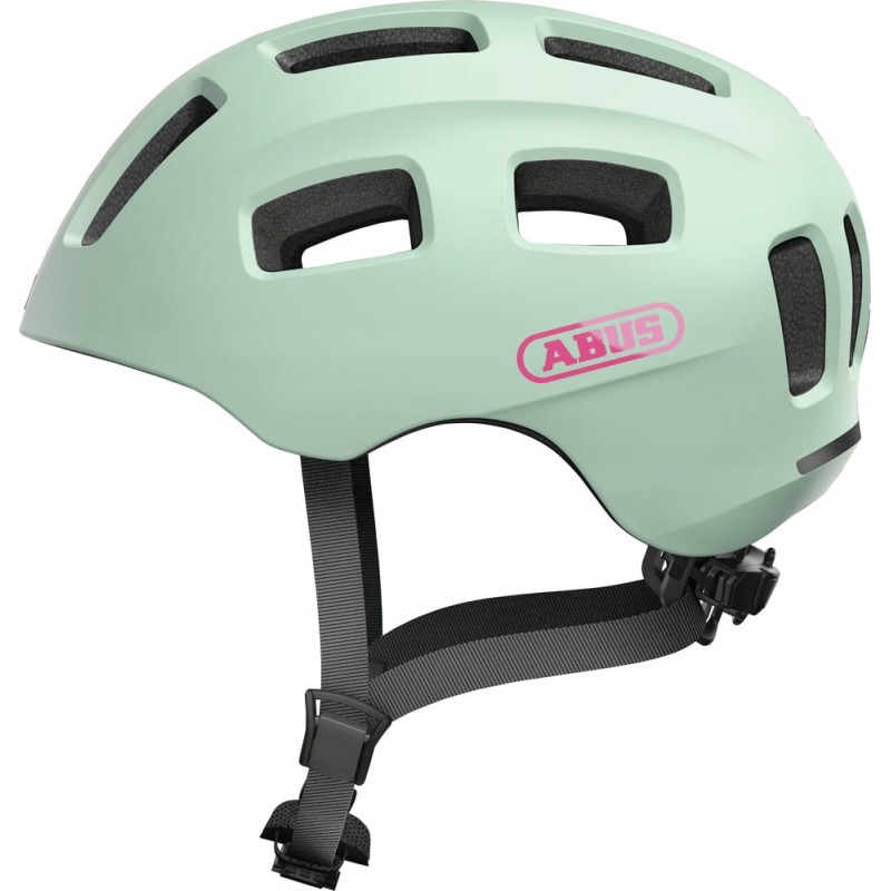 Kask dziecięcy ABUS YOUN-I 2.0 iced mint r. S 48-54cm LED CE