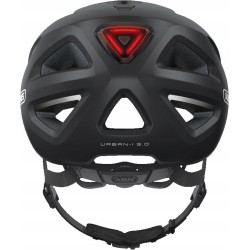 Kask rowerowy miejski Abus Urban-I 3.0 black velvet r. M 52-58cm LED