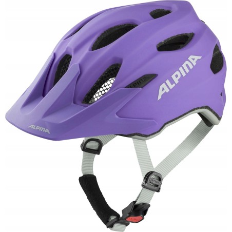 Kask rowerowy Alpina Carapax Jr Flash Purple Matt S/M 51-56cm