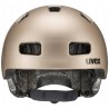 Kask miejski rowerowy UVEX CITY 4 58-61cm soft gold mat