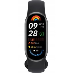 Smartband Xiaomi Mi Band 9 Amoled Wi-Fi Bluetooth 5 ATM Midnight Black