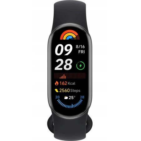 Smartband Xiaomi Mi Band 9 Amoled Wi-Fi Bluetooth 5 ATM Midnight Black