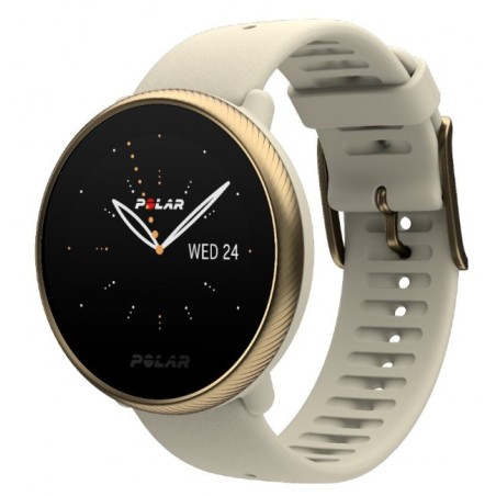Smartband Polar Ignite 2 złoty akcelerometr GPS bateria 165 mAh wodoodporny