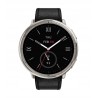 USZKODZONY Smartwatch Amazfit Active 2 Round czarny skórzany pasek OPIS