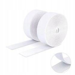 Outlet SUTOUG Bardzo mocna taśma samoprzylepna 30 mm × 3 m biała OPIS