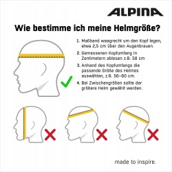 Kask rowerowy Alpina Valparola r. 55-59