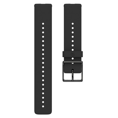 Outlet POLAR Pasek Silikonowy szerokość 20 mm Czarny S-L Ignite wodoodporny