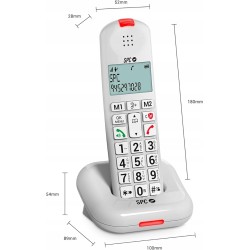 Outlet Telefon bezprzewodowy SPC 224017 tryb głośnomówiący ekran LCD