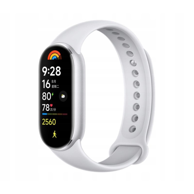 Outlet Smartwatch Xiaomi Smart Band 9 srebrny 62'' wyświetlacz AMOLED Sp02 Outlet Smartwatch Xiaomi Smart Band 9 srebrny 62'' wyświetlacz AMOLED Sp02