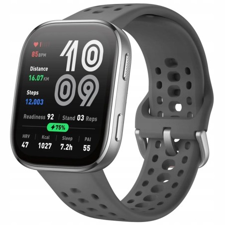 Smartwatch AMAZFIT Bip 6 1,9" AMOLED 5ATM Zegarek Sportowy Ciemnoszary