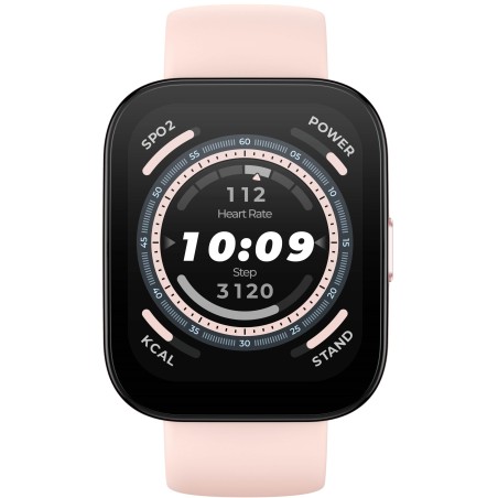 Outlet Smartwatch Amazfit Bip5 pastelowy róż 1,91" Bluetooth TFT GPS