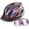 Kask rowerowy Odoland z okularami przeciwsłonecznymi rozmiar 58-62cm