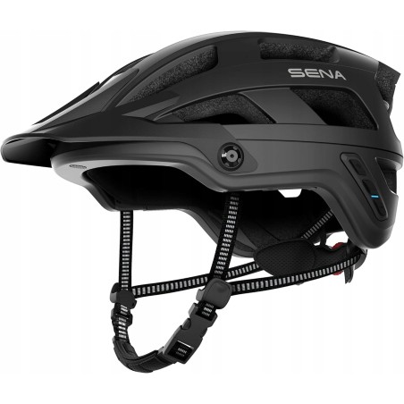 Kask rowerowy 55 - 59 cm - Sena M1 / M1 EVO Medium matowy czarny