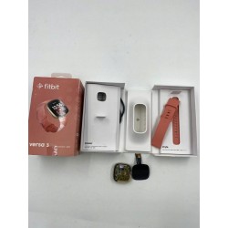 USZKODZONY Smartwatch Fitbit Versa 3 różowy 260mAh OPIS