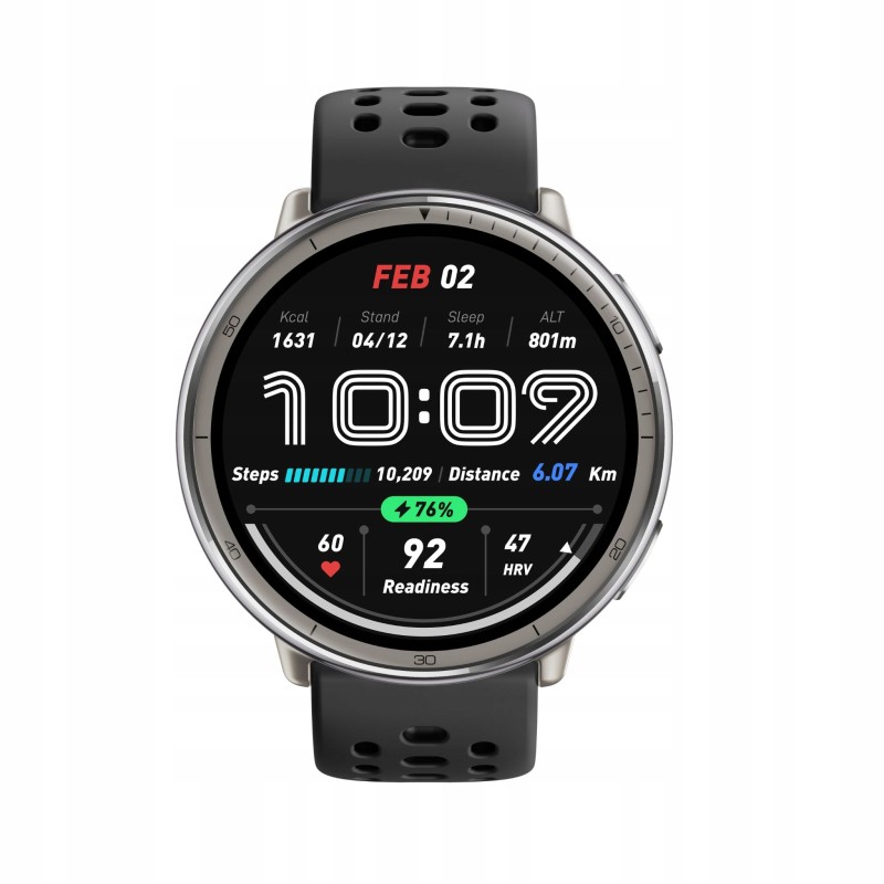 Smartwatch Amazfit Active 2 Black Sport 1,32 AMOLED 270mAh Bluetooth OPIS Smartwatch Amazfit Active 2 Black Sport 1,32 AMOLED 270mAh Bluetooth OPIS