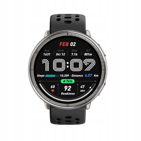 Smartwatch Amazfit Active 2 Black Sport 1,32 AMOLED 270mAh Bluetooth OPIS