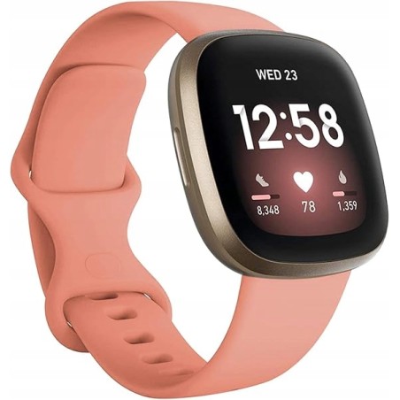 USZKODZONY Smartwatch Fitbit Versa 3 NFC WiFi Bluetooth OPIS