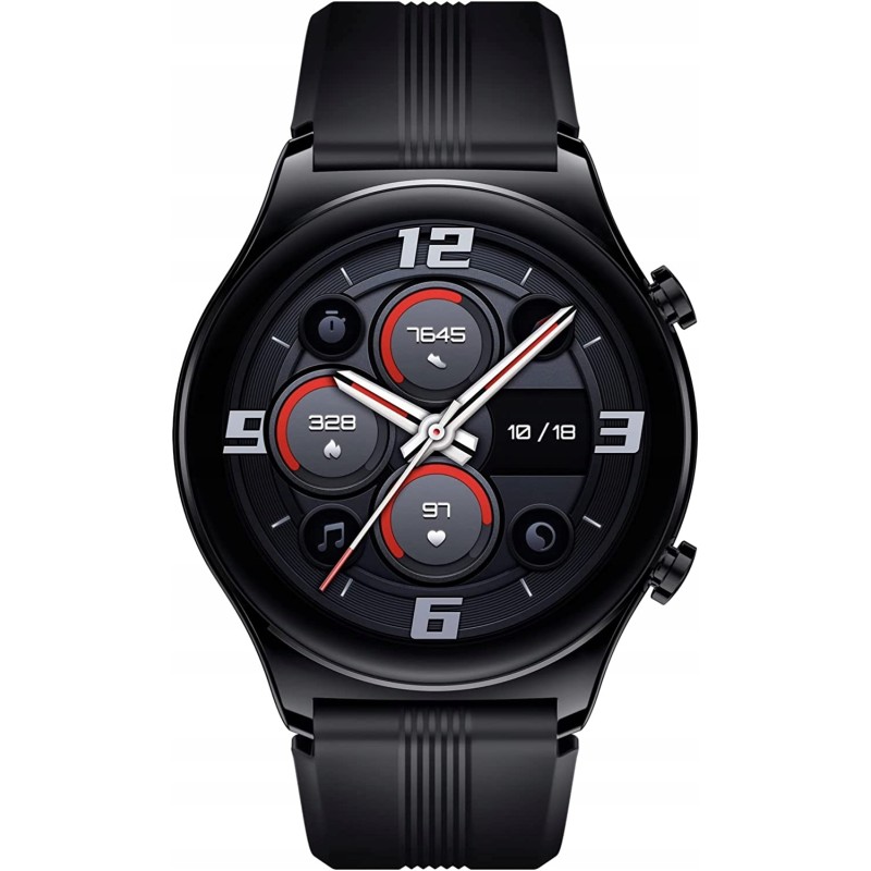USZKODZONY Smartwatch Honor GS3 czarny 8-kanałowy silnik AI OPIS