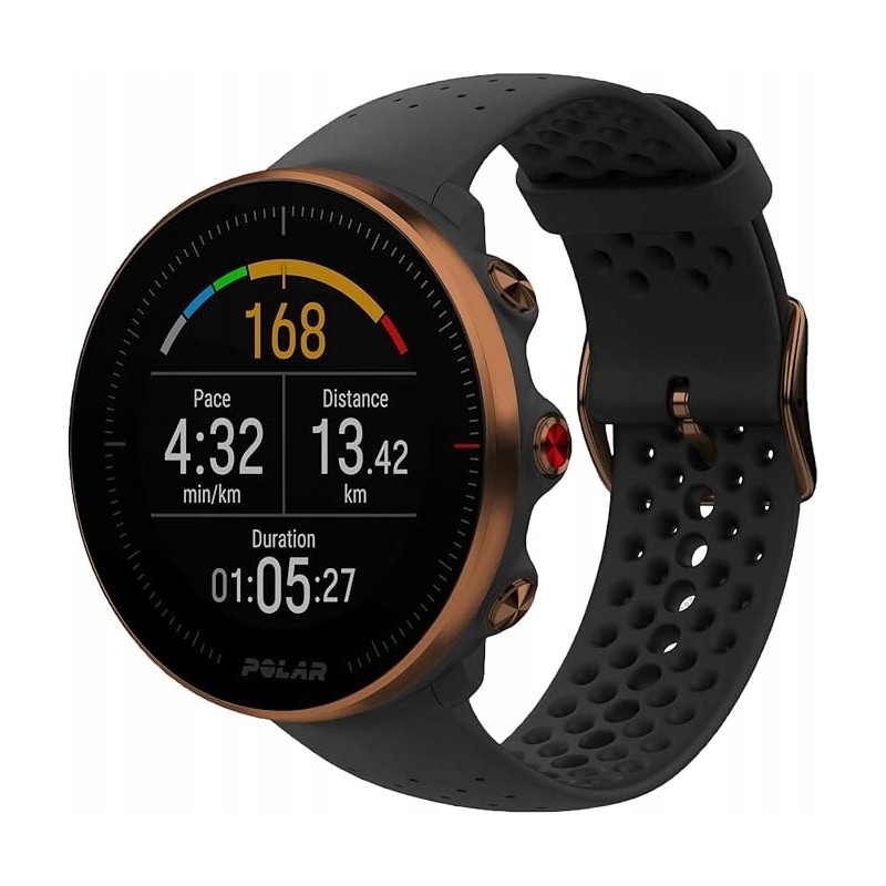 USZKODZONY Smartwatch Polar Vantage M czarny wodoodporny ekran 1,2cala OPIS