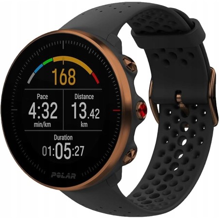 USZKODZONY Smartwatch Polar Vantage M czarny wodoodporny ekran 1,2cala OPIS