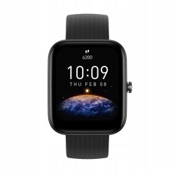 Outlet Smartwatch Amazfit BIP 3 czarny dotykowy funkcje sportowe 1,69"