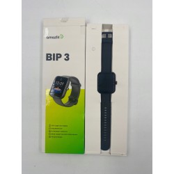 Outlet Smartwatch Amazfit BIP 3 czarny dotykowy funkcje sportowe 1,69"
