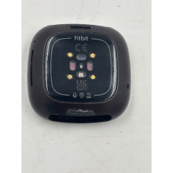 USZKODZONY Smartwatch Fitbit Versa 3 czarny bluetooth pulsometr krokomierz