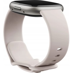 Outlet Smartwatch Fitbit Sense biały bluetooth 162 mAh pulsometr żyroskop