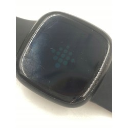 USZKODZONY Smartwatch Fitbit Versa 3 czarny NFC WiFi Bluetooth OPIS