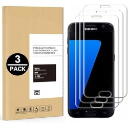Folia ochronna na ekran Samsung Galaxy S7 Edge 3 sztuki XTCASE Premium