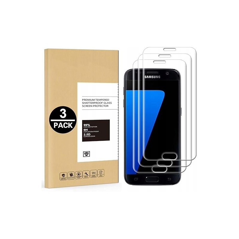 Folia ochronna na ekran Samsung Galaxy S7 Edge 3 sztuki XTCASE Premium Folia ochronna na ekran Samsung Galaxy S7 Edge 3 sztuki XTCASE Premium