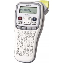Outlet Brother PTH105ZG1 Drukarka Etykiet Szary 5.9 x 1.1 x 20.7 cm