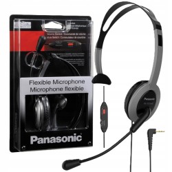 Outlet Słuchawki nauszne Panasonic RP-TCA430 przewód 1.2 m Microjack 2,5 mm