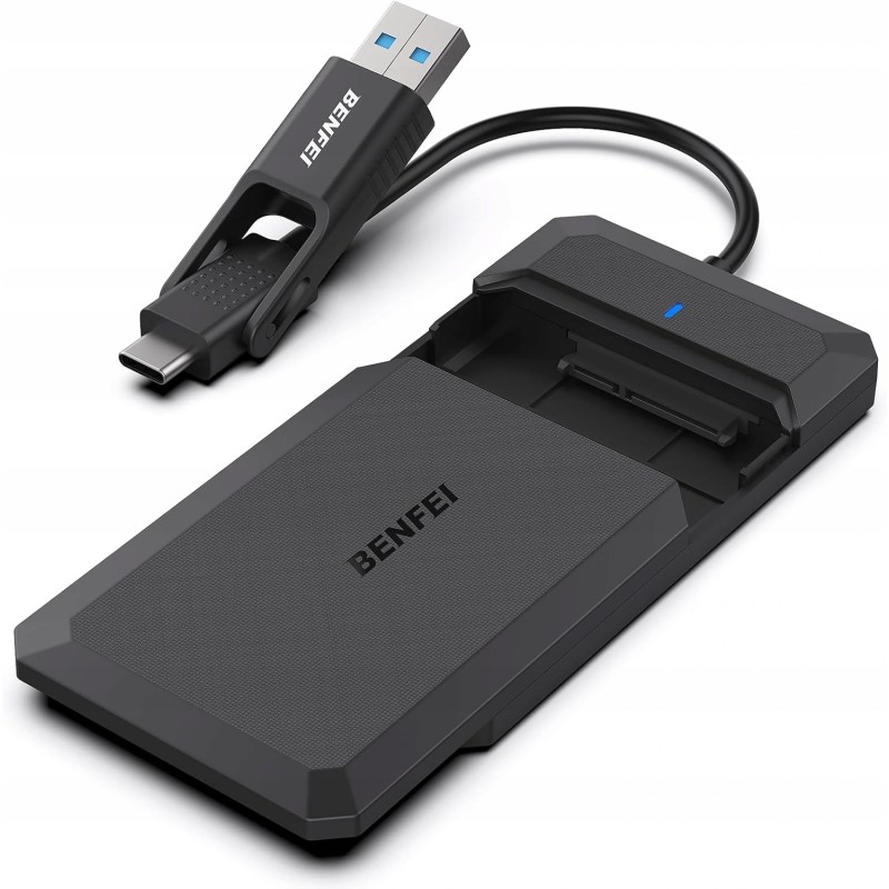 Outlet BENFEI M.2 NVMe i obudowa SATA SSD z USB 3.2 (Gen 2) 10 Gbps Outlet BENFEI M.2 NVMe i obudowa SATA SSD z USB 3.2 (Gen 2) 10 Gbps