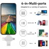 Outlet Pendrive LUMROK pojemność 512 GB USB 3.0 srebrny zapis 80 MB/s