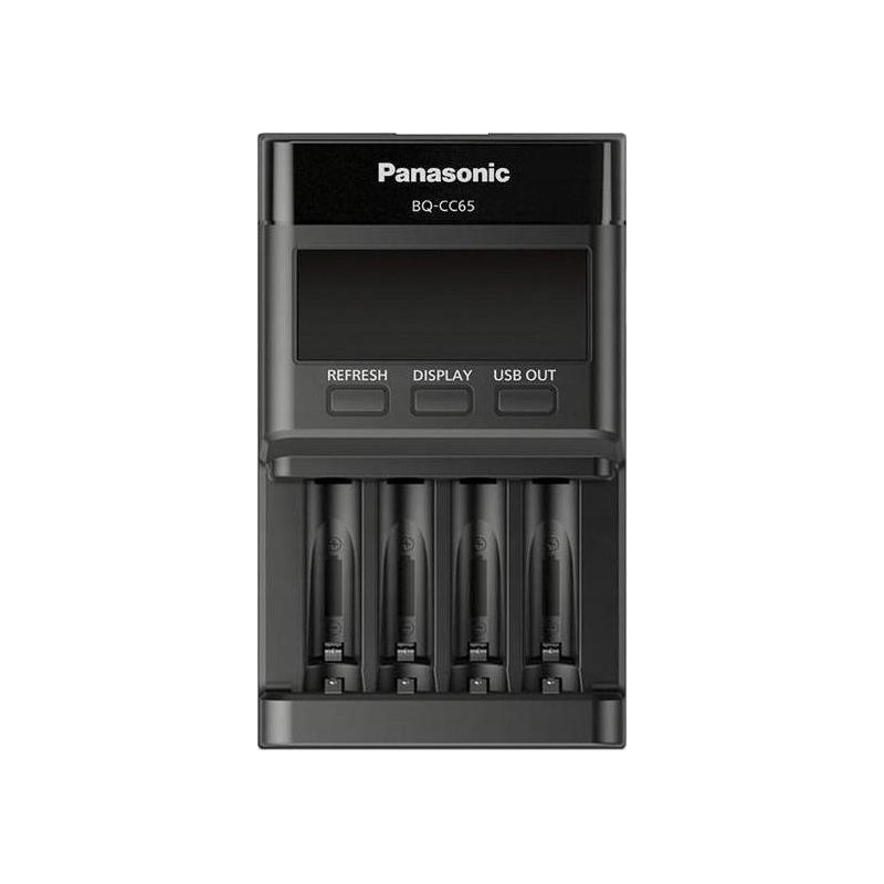 Outlet Ładowarka Panasonic Eneloop BQ-CC65 4 AA i AAA OPIS