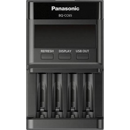 Outlet Ładowarka Panasonic Eneloop BQ-CC65 4 AA i AAA OPIS