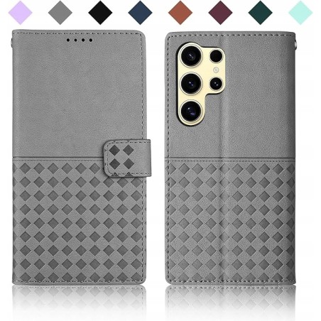 Outlet Etui AIFIVE do Samsunga S24 Ultra skórzany portfel z klapką OPIS