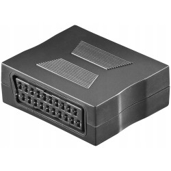 Outlet Goobay Adapter Scart scart 21-pinowe gniazdo/gniazdo 1 szt RB50771
