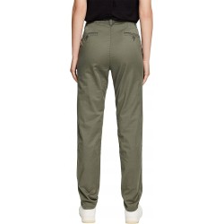 Spodnie damskie Esprit zielone 36W 32L Chinosy