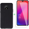 Etui czarne do Doogee X95 6,52 cali plus szkło hartowane