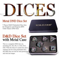 Zestaw kości D&D do ról Dungeons and Dragons 6 szt