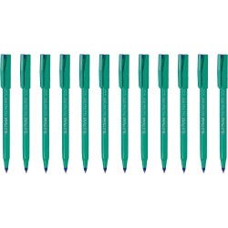 Pentel Pióro kulkowe 0,4 mm, 12 sztuk, niebieskie