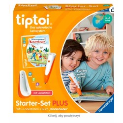 Ravensburger Zestaw startowy: długopis + książka Przedszkole DE OPIS